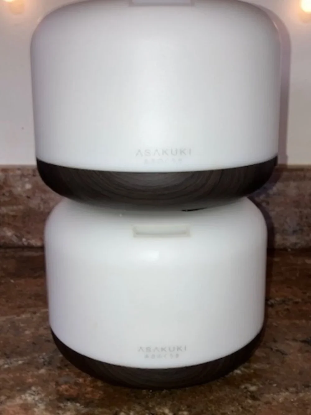 TWO ASAKUKI Essential Oil Diffuser's 500ml Aromatherapy Humidifier EUC